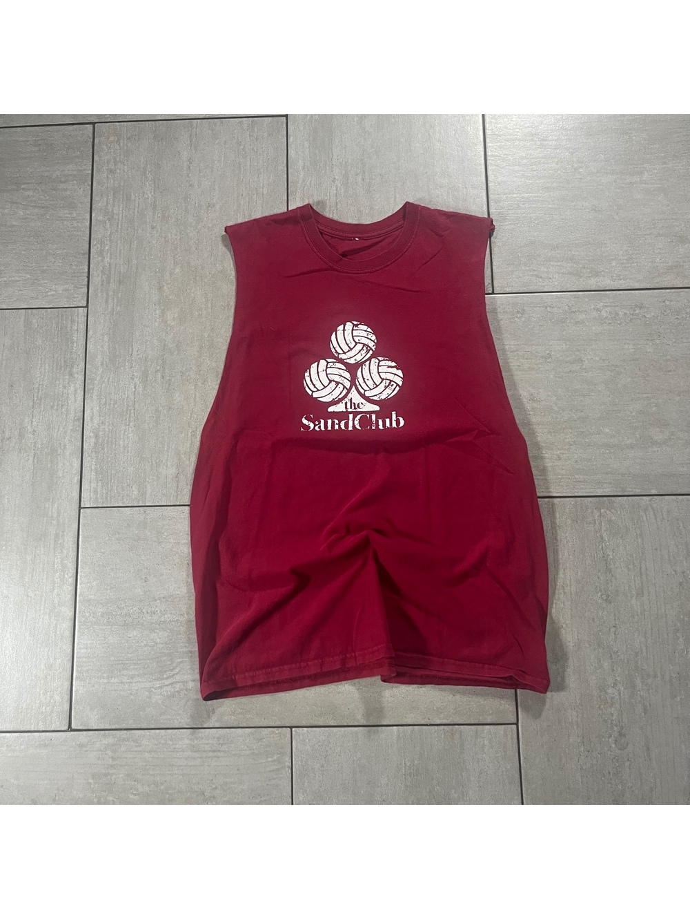 The Sand Club Sleeveless Graphic Tank Top